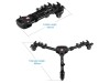 Kingjoy VX-600 Universal Folding Camera Tripod Dolly 